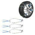 thumbnail image 4 of Snow Chain, Reduce Sideslip Anti Slip Car Tire Chain Wear Resistant  For Sand Road For Safe Driving, 4 of 8