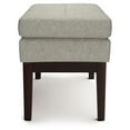 thumbnail image 2 of Pemberly Row 26" WD Mid Century Design Ottoman Bench in Greige, 2 of 8