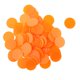 thumbnail image 1 of Fichas de plástico para monedas Yotijar 100 piezas 25 mm naranja, 1 of 6