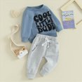 thumbnail image 4 of Towmus Baby Boy Clothes Fall 6 12 18 24 Months Football Long Sleeve Pullover Tops & Pant Sets Toddler Winter Outfits, 4 of 9