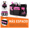 thumbnail image 5 of Juego De Herramientas Mecánicas Para Mujer 207 Piezas, Rosa con Negro, 5 of 5