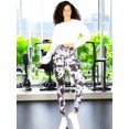thumbnail image 2 of Set De 2 Leggings Unitalla Casual o Deportivos Acampanados De Cintura Alta De Mujer En Color Sólido, 2 of 5