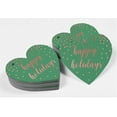 thumbnail image 4 of Inkdotpot Happy Holiday Bottle Tag Real Rose Gold Foil Favor Hang Tag 100 Pack, 4 of 8