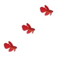 thumbnail image 1 of Thinsony Magnifiquement Conçu Simulation Artificielle Lumineuse Poissons Rouges pour les Aquariums Bronzage Rouge 3Set, 1 of 6
