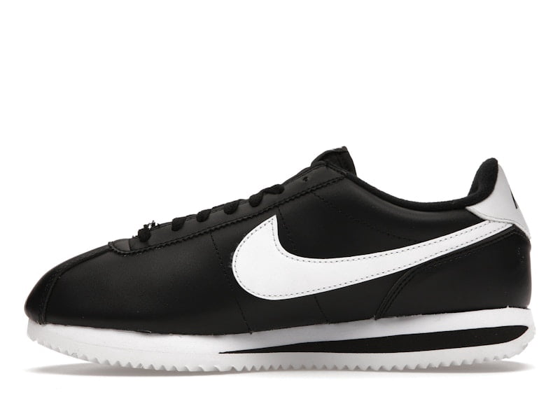 Nike Men's Cortez Basic Black White Shoes, from StockX