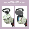 thumbnail image 4 of COM1950s Bicycle Handlebar Bag, Bicycle Accessory Bag, Stroller Storage Bag, Stroller Accessory Bag, Multiple Zippered Pockets, Suitable for Strollers, Bicycles, 4 of 8