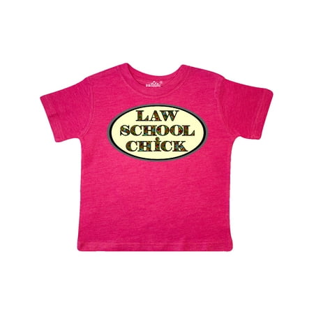 

Inktastic Law School Chick Heart Text Gift Toddler Toddler Girl T-Shirt