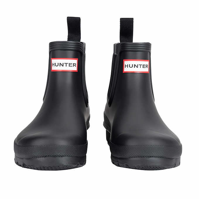 Hunter Ladies Size 6 Original Chelsea Rain Boot Black New in Box