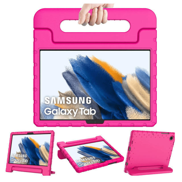 Funda para Galaxy Tab A9 plus / A11 plus agarradera Rosa