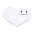 thumbnail image 5 of Under $2, Study Notes, Heart-Shaped Sticky Notes, High-Value Aesthetic Memo Pads for Office & Planning, Small Sticky Notes, White by Goohae, 5 of 8