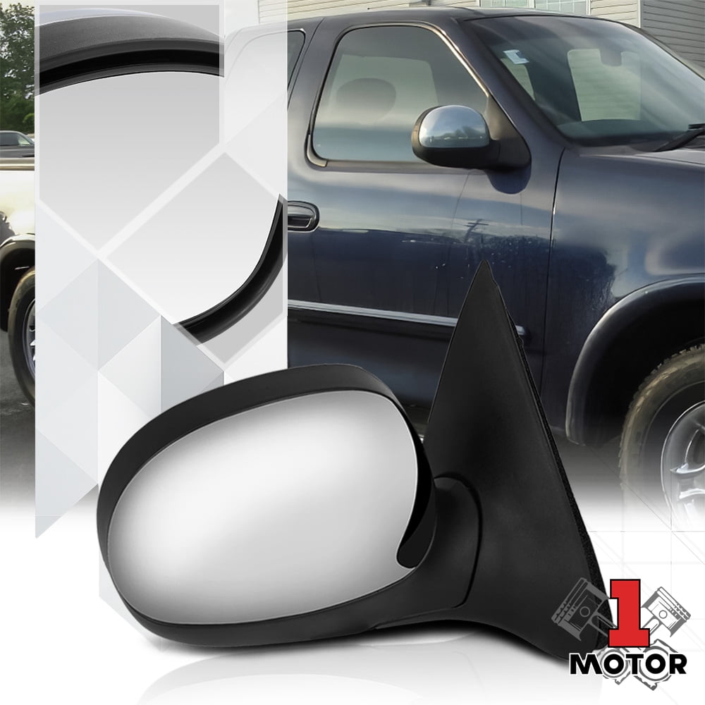 [R] Passenger Side Chrome Power Foldable Replacement Mirror for 9803 F150/F250 99 00 01 02