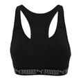 thumbnail image 3 of Top Puma Mid Impact para Mujer 521114-01 negro XS, 3 of 3
