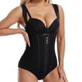 thumbnail image 6 of YUANxueke Womens Shapewear Waist Trainer Corset Tummy Control Waist Cincher Adjustable Strap Zipper Body Shaper, 6 of 7