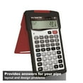 thumbnail image 3 of Calculated Industries PipeTrades Construction Portable Calculator with Armadillo Hard Case, Black (5 5/8" L x 3" W x 5/8" D), 3 of 7