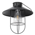 thumbnail image 2 of Oubit Hanging Light,Hanging Light Fixtures Black Solar Hanging Lamp Ceiling Lighting Fixtures Maximized Efficiency, 2 of 9