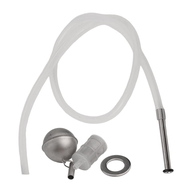 BUYISI Kit de Tube de Trempage pour Bière Flottante avec Verrou en Acier Inoxydable 80cm