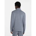 thumbnail image 3 of Athletic Works Men's Scuba Knit Quarter Zip Sweatshirt, Sizes S-3XL, 3 of 5