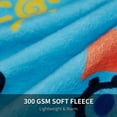 thumbnail image 5 of Kids Throw Blanket Construction Blanket for Boys, 50x60 Inch Fleece Toddler Blanket for Boys Girls, Aircrafts Trucks Cars Printed Quilt Blanket, Comfy Warm Blanket for Kids Birthday Gifts, 5 of 6