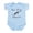 Sky Blue, variant on CafePress - Loch Ness Monster Infant Bodysuit - Baby Light Bodysuit, Size Newborn - 24 Months