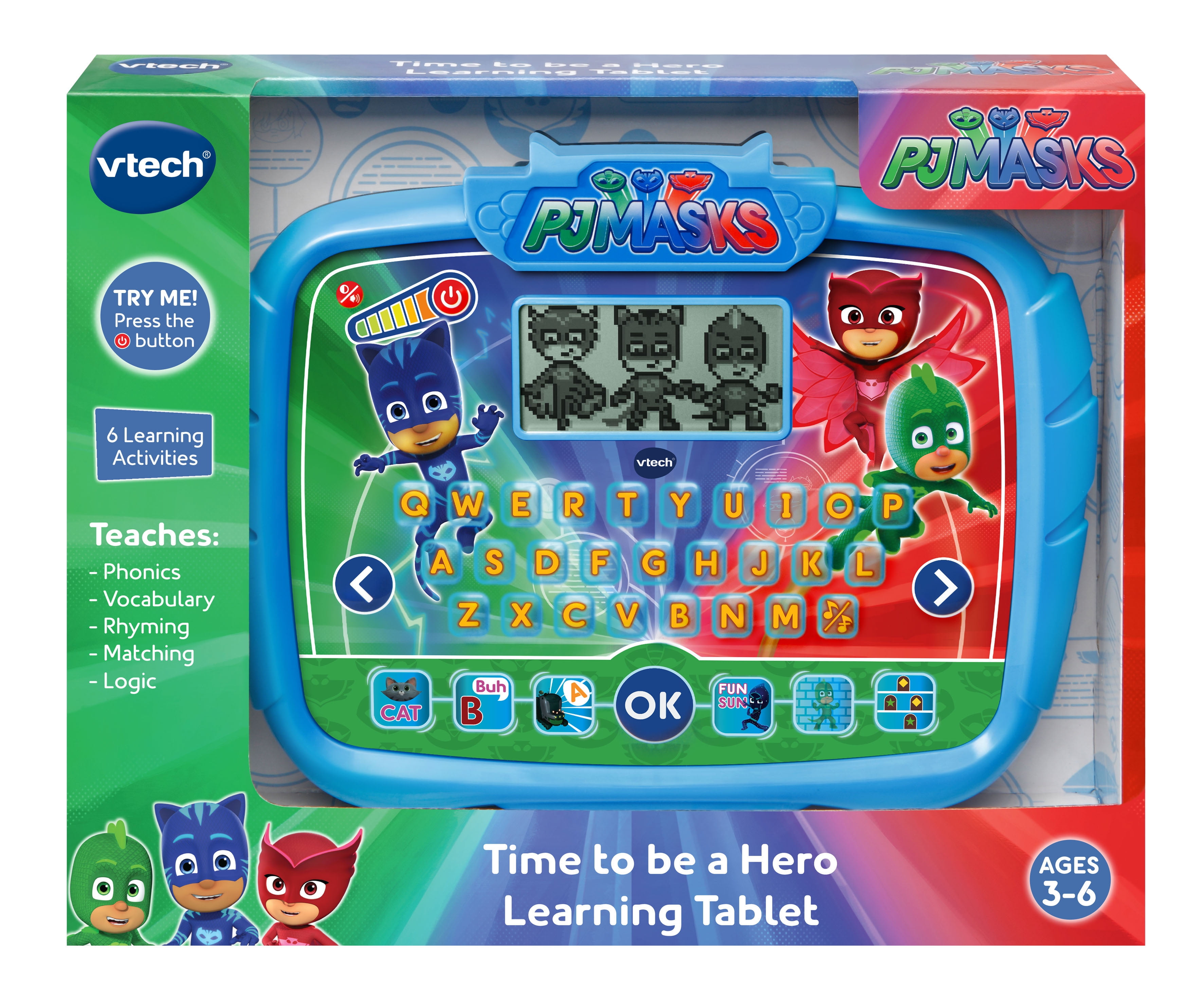 vtech time to be a hero learning tablet
