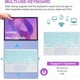 thumbnail image 4 of Funda con Teclado Retroiluminado de 7 Colores con Mouse, Morado - Lenovo Idea Tab Plus 12.1'' / Tab K12 2025, 4 of 7