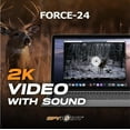 thumbnail image 4 of Spypoint Force-24MP Non-Cellular Trail Camera 2k Video - 70ft Detection Range with 32GB Memory Card and Card Reader (3 Items), 4 of 7