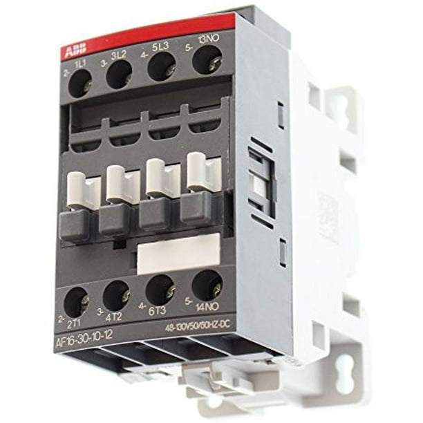 ABB AF16-30-10-12 Contactor IEC, 48-130 VAC/VDC - Walmart.com - Walmart.com