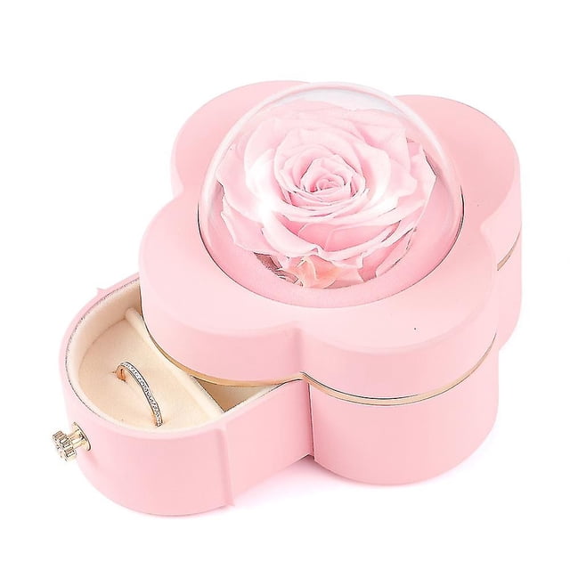 Grapadora pequeña con extractor Yuxing Caja de regalo de rosas con flor preservada