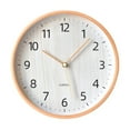 thumbnail image 1 of Outdoor Indoor Clock Silent Non Ticking Decorative Wall Clock, Wood Frame, 1 of 6