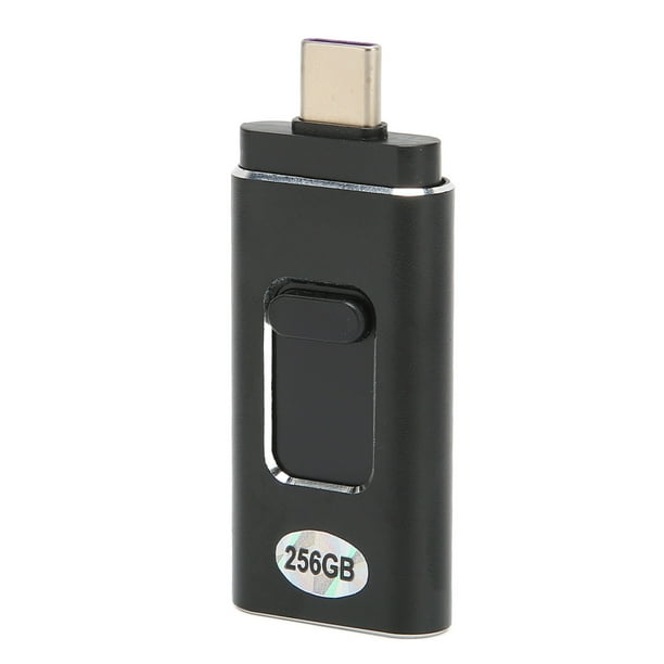 Memoria USB C, Amplia Aplicación, Memoria De 256G Tipo Unidad Flash C, USB C De Alta Velocidad A USB A 3.0 Para PC