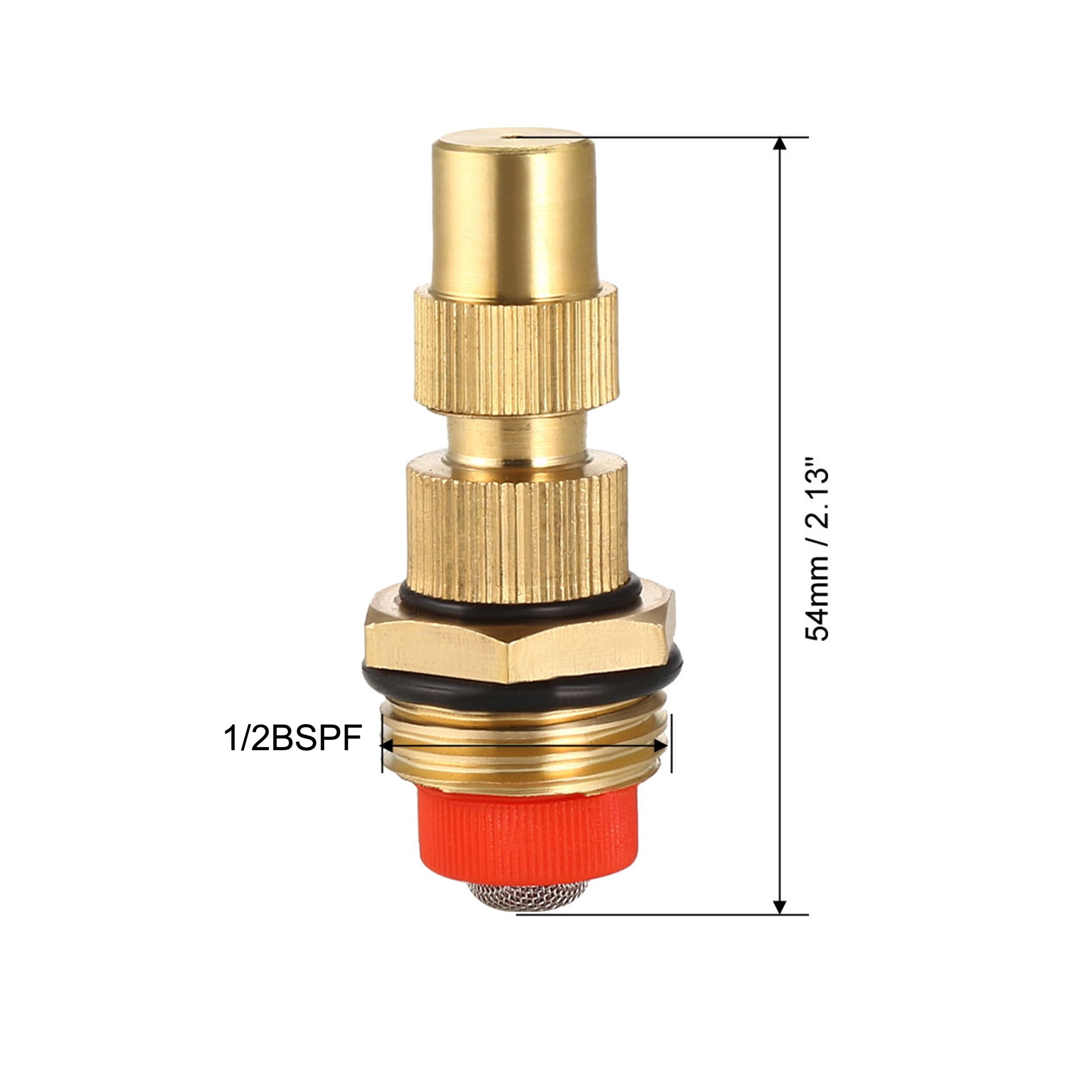 Details about / Brass Hose Connector Spray Misting Nozzle Garden Water Sprinkler Farm Irrigation