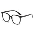 thumbnail image 1 of Square blue light glasses men and women UV blocking computer glasses transparent lens glasses, 1 of 5