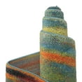thumbnail image 6 of Unique Loom Amber Lyon Rug Multi/Blue 4' 1" x 6' 1" Rectangle Abstract Contemporary Perfect For Living Room Bed Room Dining Room Office, 6 of 7