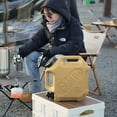 thumbnail image 7 of JINZJ 12L Camping Water Jug With Spigot Large Capacity Water For Hiking (Khaki), 7 of 7