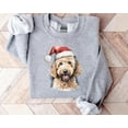 thumbnail image 5 of Cute Christmas Goldendoodle Sweatshirt, Golden Doodle Gifts, Doodle Lover, 5 of 5