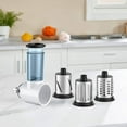 thumbnail image 3 of TOCOKEID Blue Cheese Grater Slicer Attachment for KitchenAid Stand Mixer with 3 Blades, 3 of 8