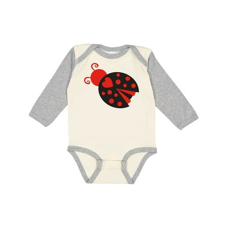 

Inktastic Inverse Ladybug Gift Baby Girl Long Sleeve Bodysuit