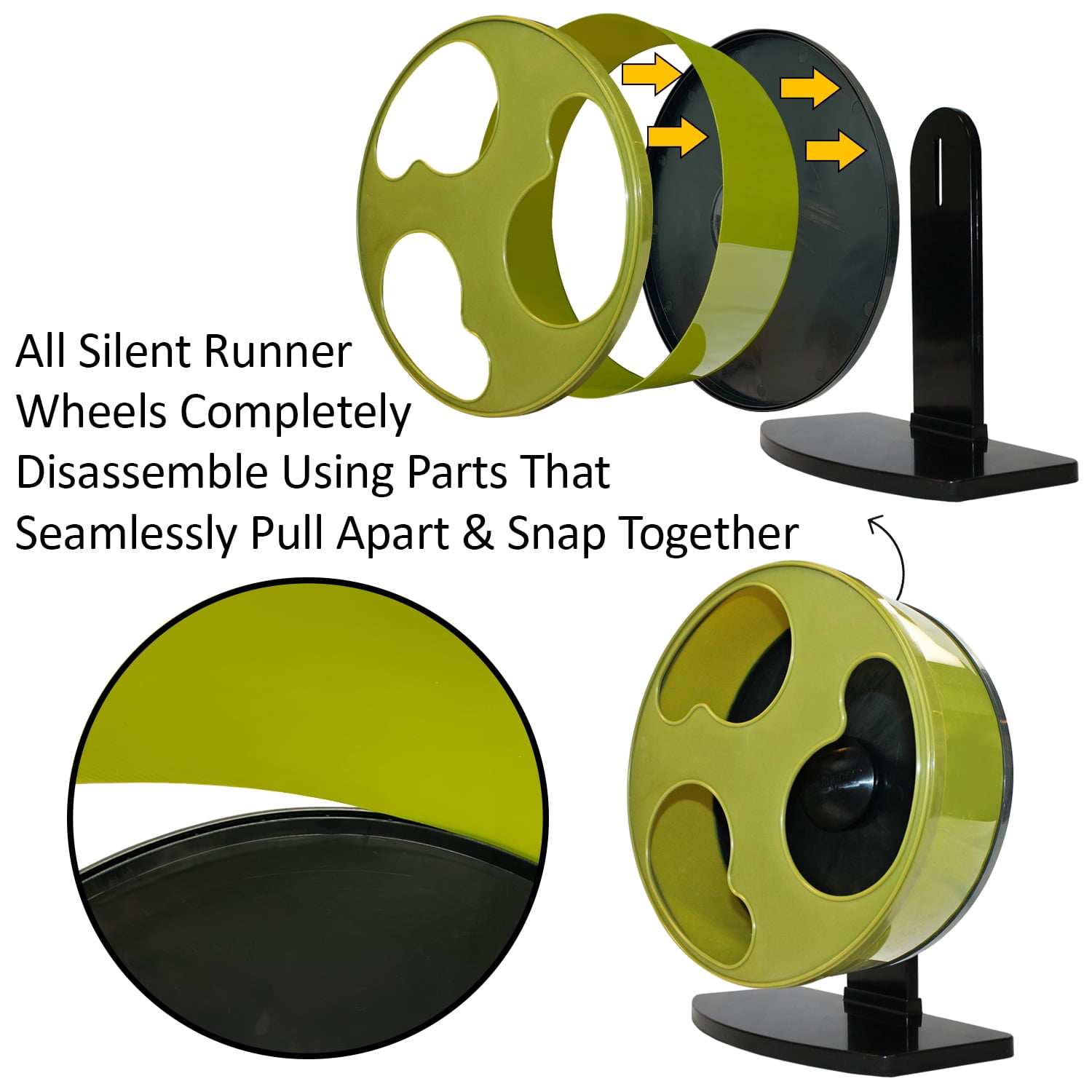 Exotic Nutrition Silent Runner Wheel 12" Wide