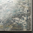 thumbnail image 3 of SAFAVIEH Madison Ognen Overdyed Geometric Area Rug, Ivory/Blue, 5'3" x 7'6", 3 of 7