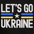 thumbnail image 3 of CafePress - Let's Go Ukraine T Shirt - Men's Fitted T-Shirt, 3 of 4