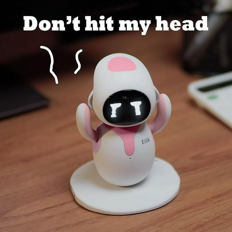 Energize Lab Eilik デスクトップコンパニオンロボット ピンク Energize Lab Eilik Desktop Little Companion Bot (Pink