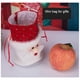 thumbnail image 5 of Bolsa de manzana navideña, contenedor de regalo de dibujos animados, cajas de dulces para regalos, estuche organizador, bolsas de regalo de Kits de decoración para fiestas Muñeco de nieve Ounissouiy HA073758-02, 5 of 6
