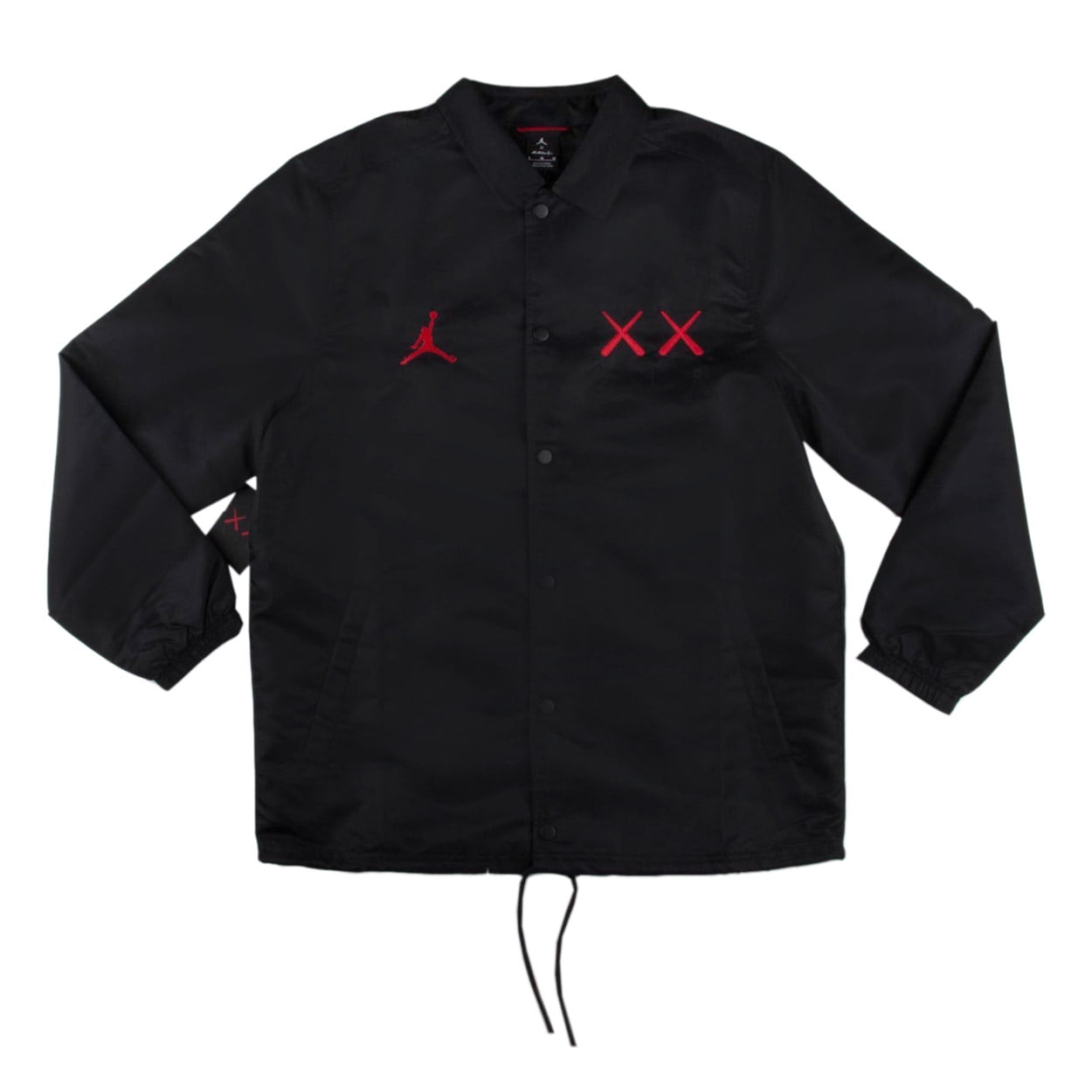 Nike KAWS X Jordan Energy Coaches Jacket Black/Red - Walmart.com