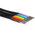 thumbnail image 2 of Patchbay TT Male to TT Male Bantam Cable, 3' (Set of 8), 2 of 2