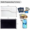 thumbnail image 5 of Money Bag Fireproof Document Bag 2012℉ 2 Pack 8x5" Waterproof Document Holder Organizer Fire Proof Bag for Valuables Money Jewelry A4 Legal Documents File Tablet, 5 of 9