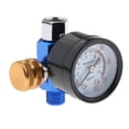 thumbnail image 3 of Tachiuwa Spray Gun Air Regulator Gauge Controller Universal Replacement Yellow, 3 of 7