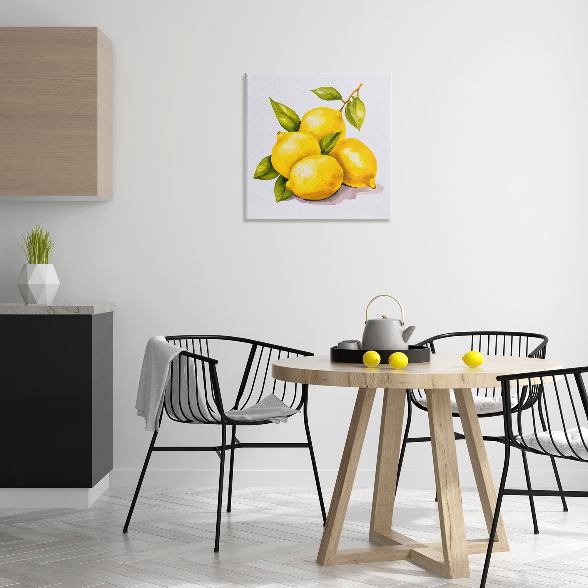 Stupell Industries Lemon Delights Fruit Food & Beverage Painting Wrapped Canvas Art Print Wall Art, 24 x 24