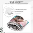 thumbnail image 4 of Honeii Island Vacation Guinea Pig patten Oven Mitts and Pot Holders Sets, Baker Oven Mitts, Mittens for Kitchen Decor, Baking Lover over Gloves Gifts, 4 of 7
