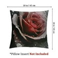 thumbnail image 4 of Fenyluxe Throw Pillow Cover Black Rose Vintage Style Retro Flowers Black Victorian Bouquet Peony Hand Drawn Romantic Decor Lumbar Pillow Case Cushion for Sofa Couch Bed Standard Queen 2pcs White, 4 of 7