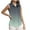 Gray, variant on Womens Tops Plus Size Sleeveless Lapel V-neck Printed Casual Button Up Work Shirt Blue XXL
